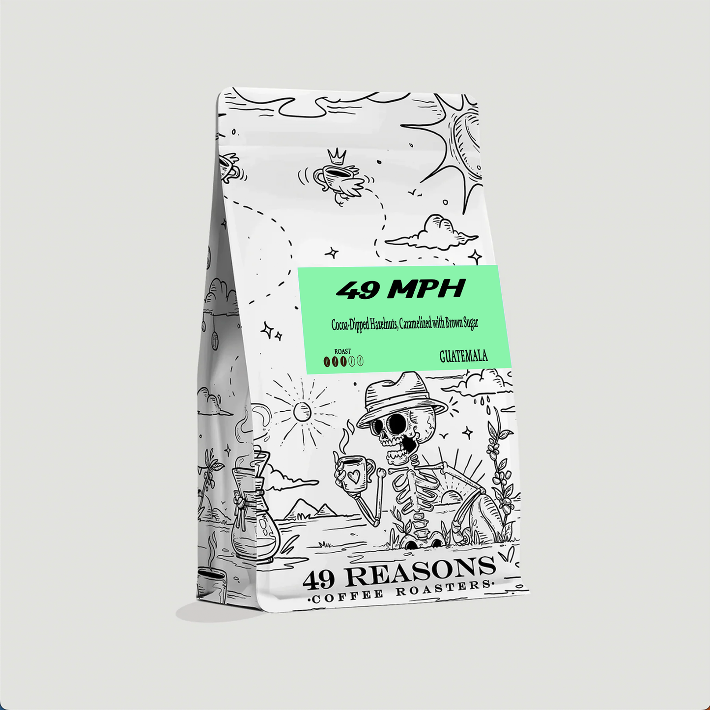 49 MPH - Medium Roast: Your Perfect Cruising Speed in a Cup