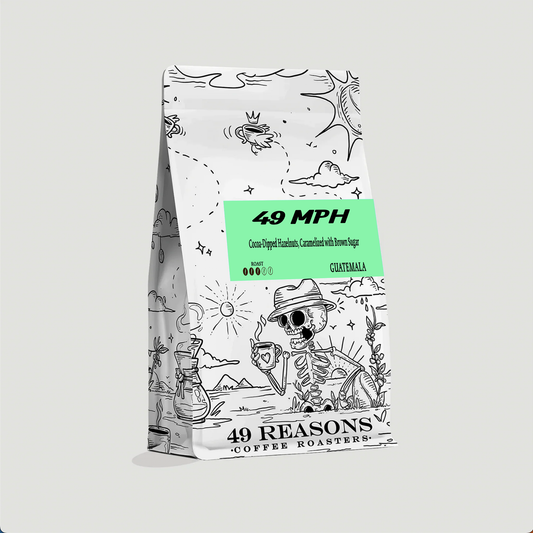 49 MPH - Medium Roast: Your Perfect Cruising Speed in a Cup
