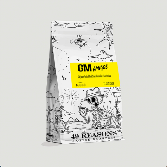 GM Amigos - Light Roast: A Vibrant Salute to Daybreak
